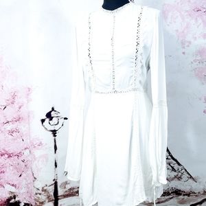 Forever21 White Bohemian Dress